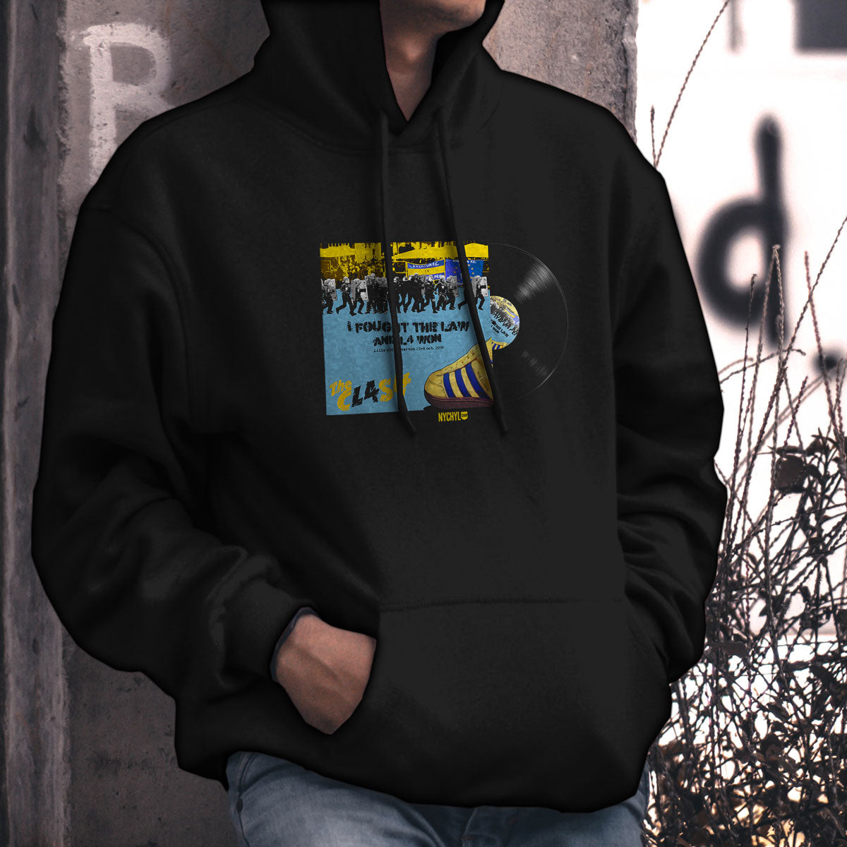 Hoodie - I Fought the Law - M image