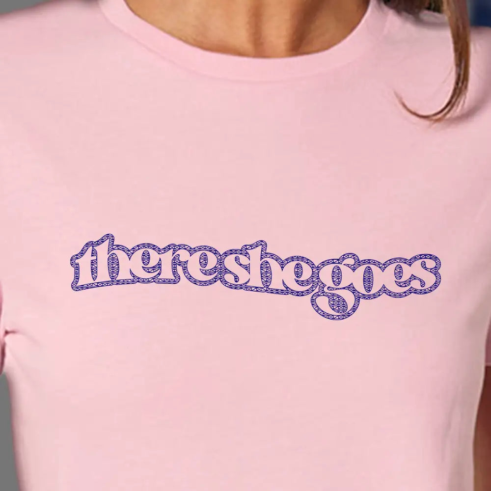 Women's There She Goes - Cotton Pink, M image