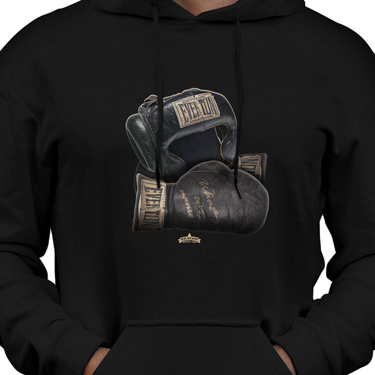 What's Our Name - Hoodie - XXXXL, Black image