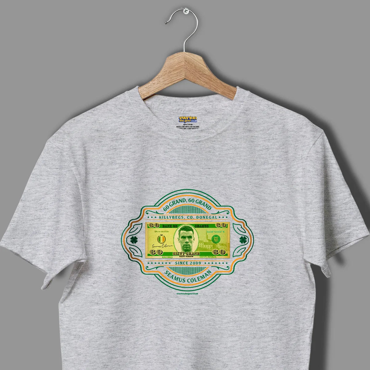 Seamus Coleman 60 Grand - L, Grey image