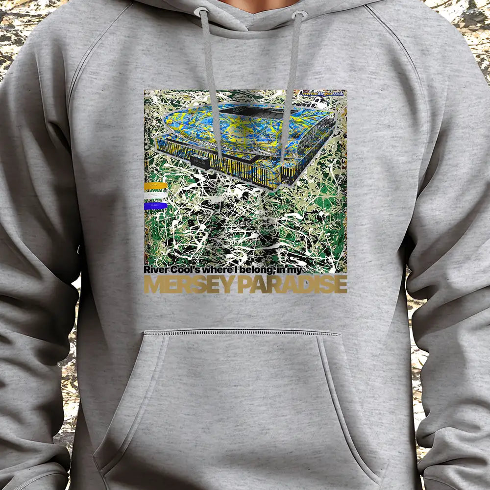 Mersey Paradise Hoodie - XXXL, Grey image