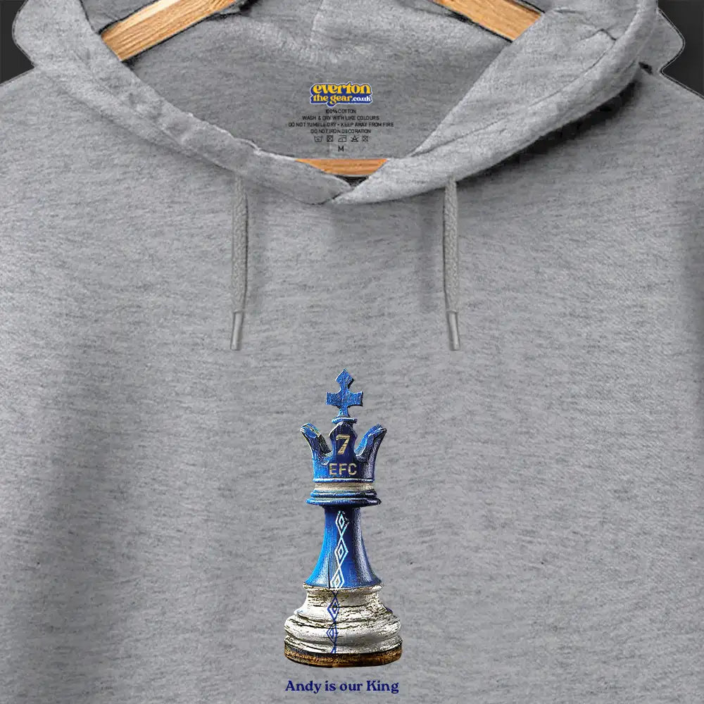 Chess King (Andy) Hoodie - XL, Grey image