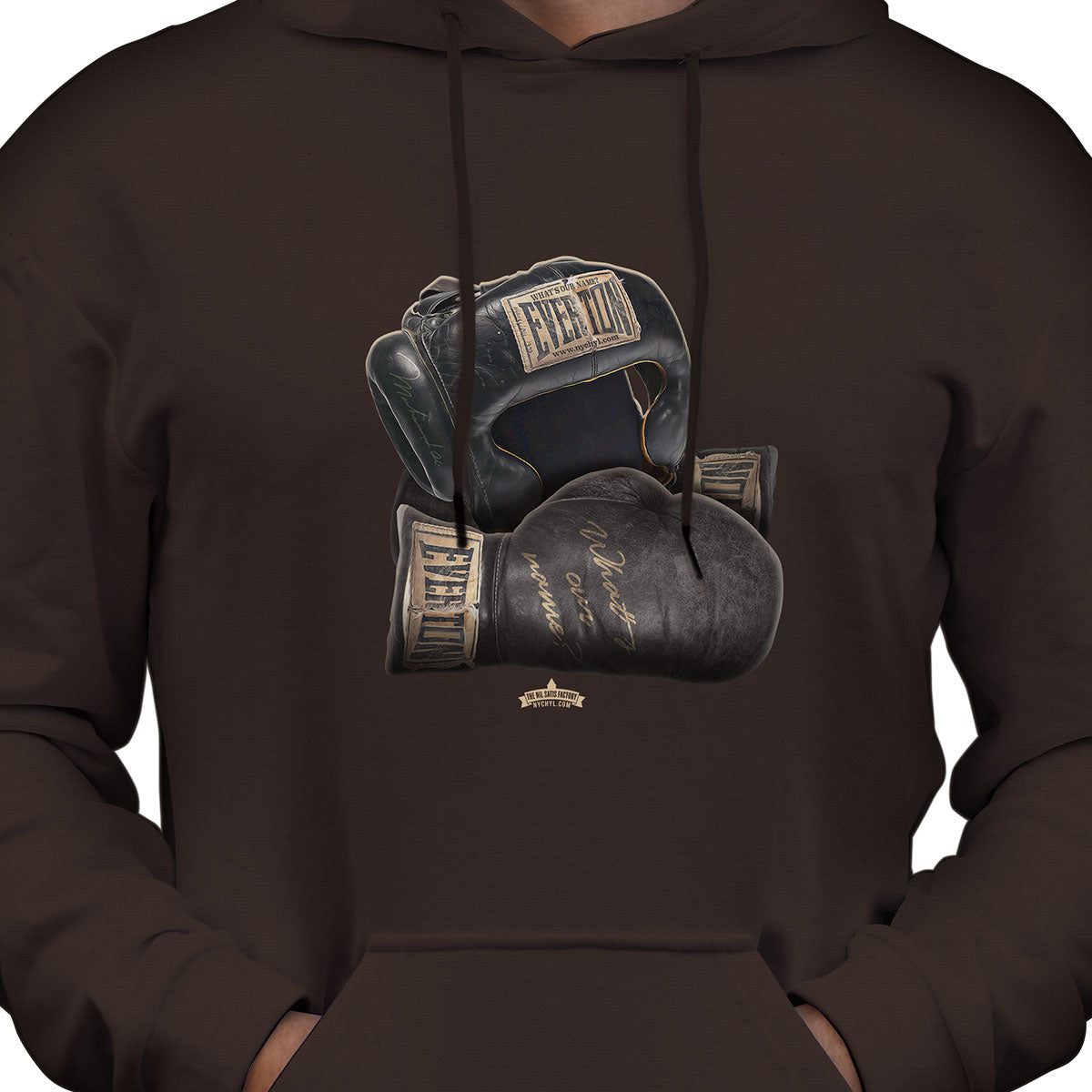 What's Our Name - Hoodie - XL, Brown image