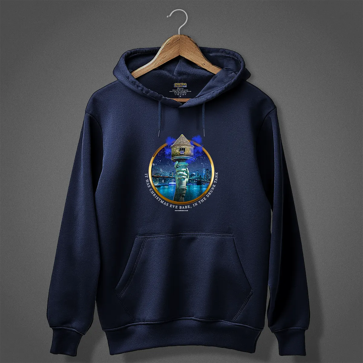 Christmas Drunk Tank Hoodie image 0