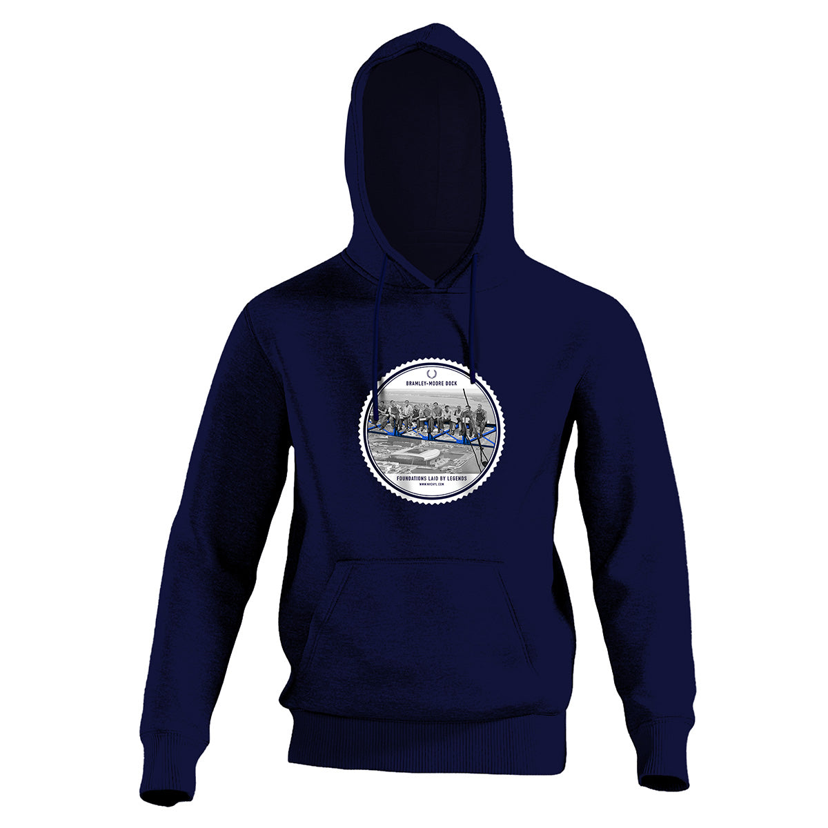 Hoodie - Bramley-Moore Legends - XXXXXL, NAVY image
