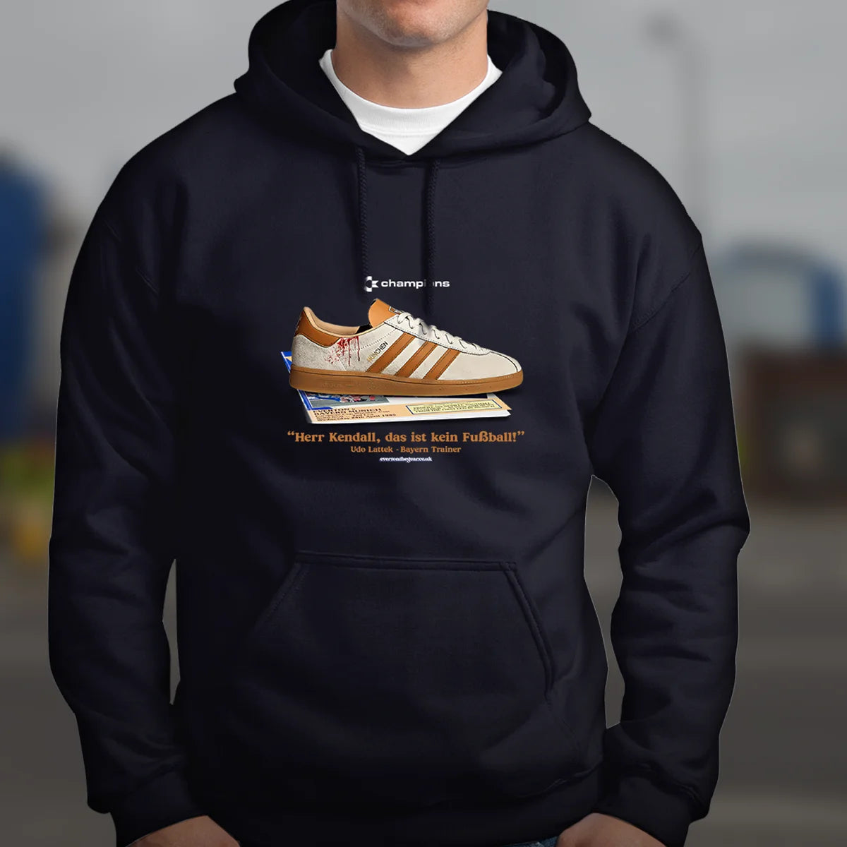 Munich Hoodie - XXXXXL, Navy Blue image