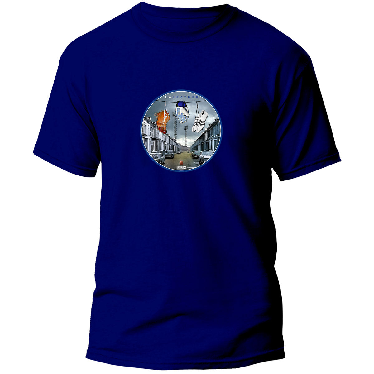 L4 Leather - XXXL, NAVY image