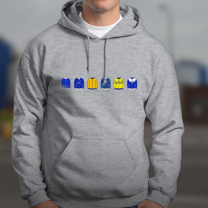 Retro trackie - Hoodie - M, Grey image