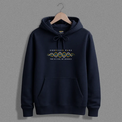 Goodison DNA Hoodie - S, Navy Blue image