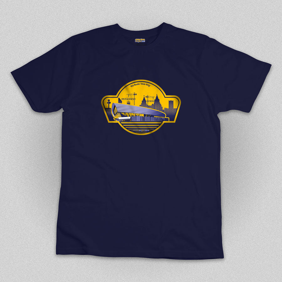 We Built This City - L, Navy Blue image