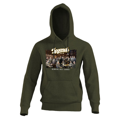 Hoodie - Legends Bar - KHAKI, M image