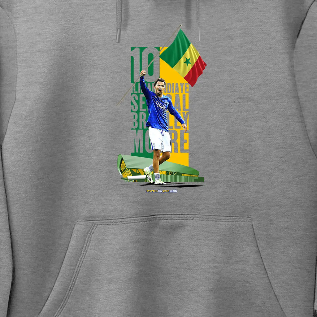 Iliman Ndiaye Hoodie - XXXL, Grey image