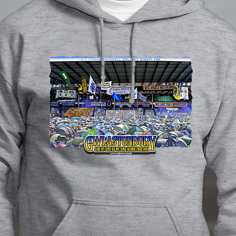 GWLASTONBURY - Hoodie - L, Grey image