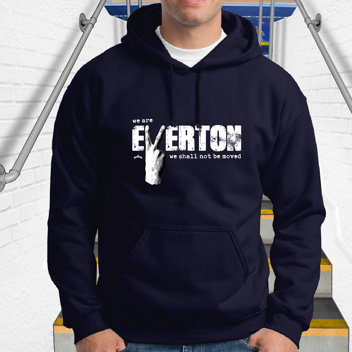 We Are Everton - Hoodie - XXL, Navy Blue image