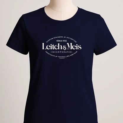 Leitch Meis Women's T-shirt - Navy Blue, XXL image