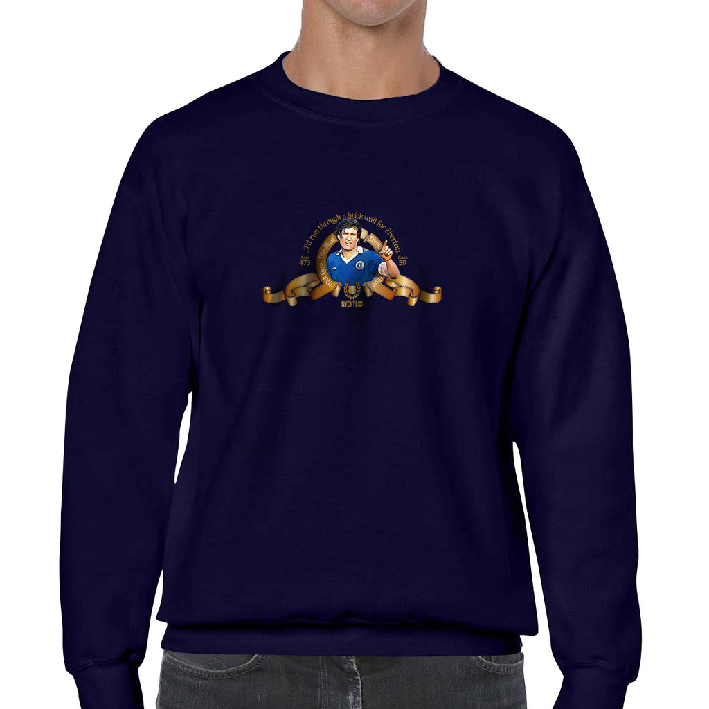 Mick Lyons Sweatshirt - L, NAVY BLUE image