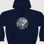 Hoodie - L4 Leather - L, NAVY image