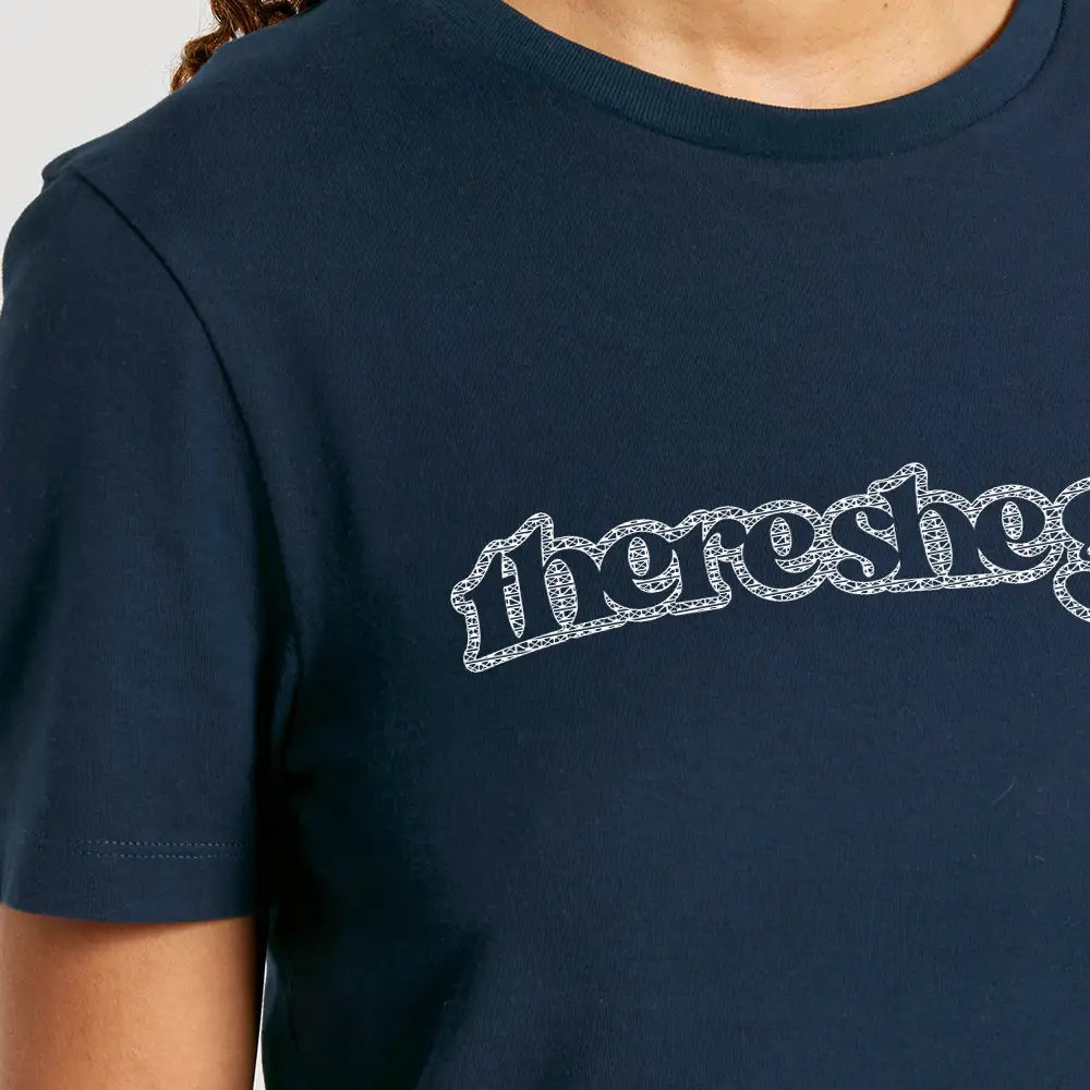 Women's There She Goes - Navy Blue, XXL image